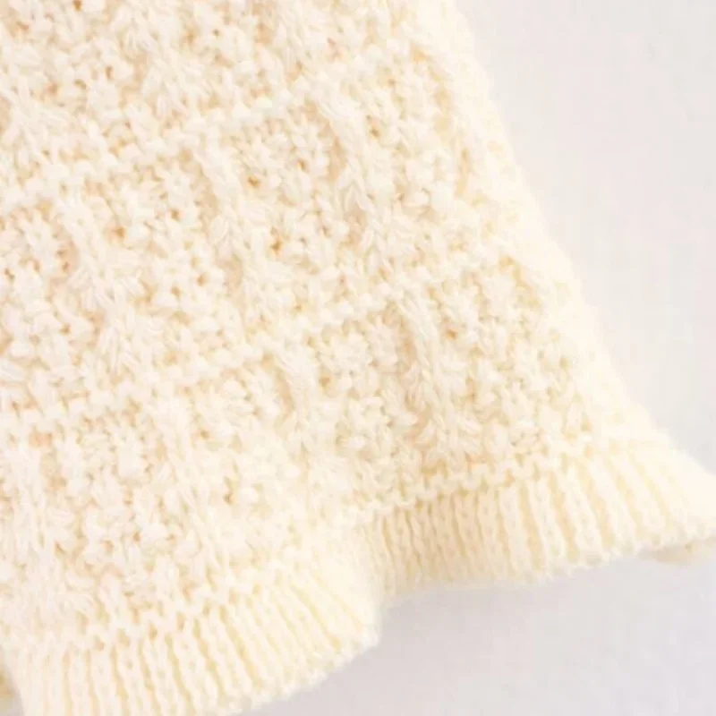 الاتجاه مثير الحلو محبوك المعتوه أنبوب القمم أنيقة الصلبة سليم صالح سترة بسيطة مكتب سيدة أكمام الشارع الشهير المرأة سترة الموضة #6