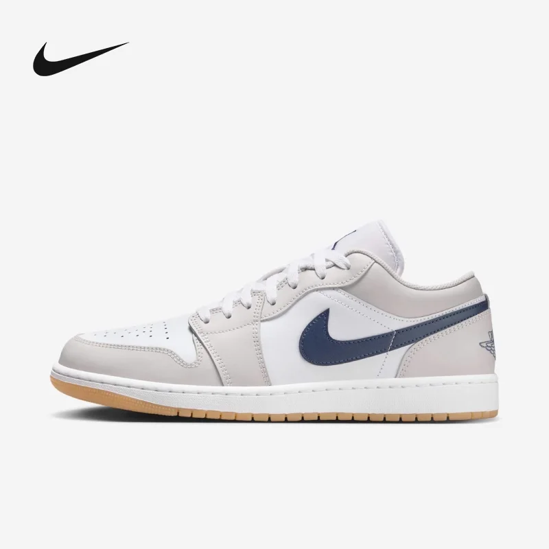 

Nike Jordan Air Jordan1 Low Comfortable All-match Non-slip Wear-resistant Low-top Retro Men's Basketball Shoes 553558 -146 Simpl