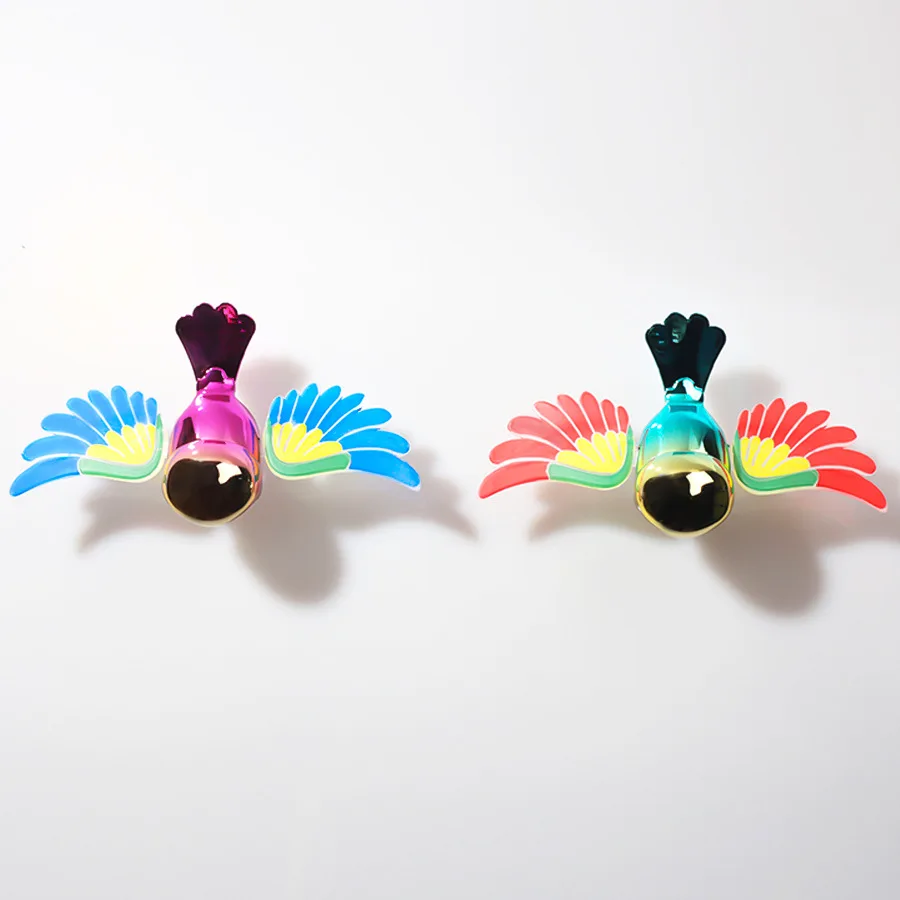 [Movable Wings] 3D Three-dimensional Decoration of Accompanying Birds, Car Rearview Mirror, Wind Power-free Creative Decoration