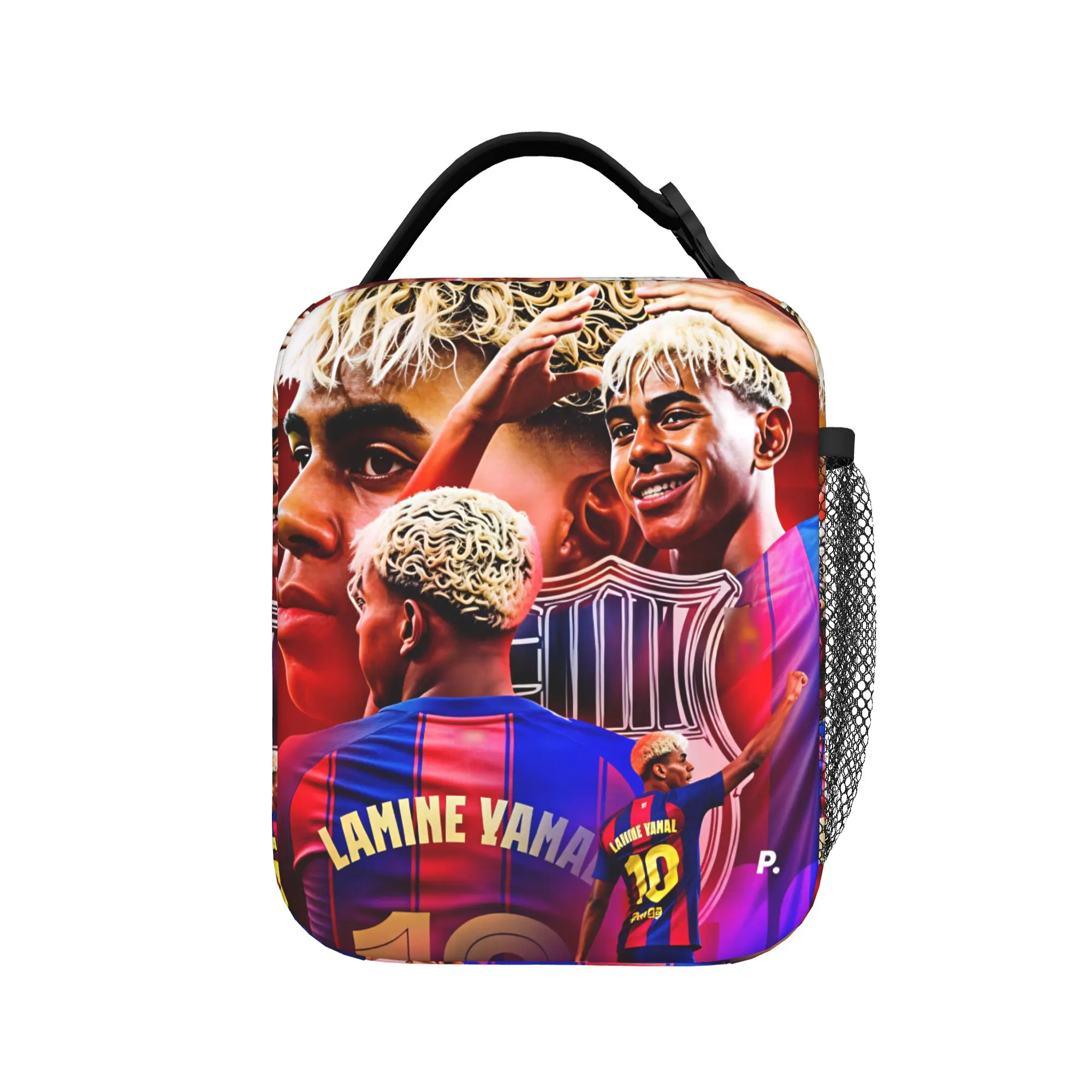 Lamined Y-Yamal Lunch Bag  Fashion Lunch Box For Unisex Picnic Portable Insulated Cooler Bag Oxford Thermal Tote Handbags