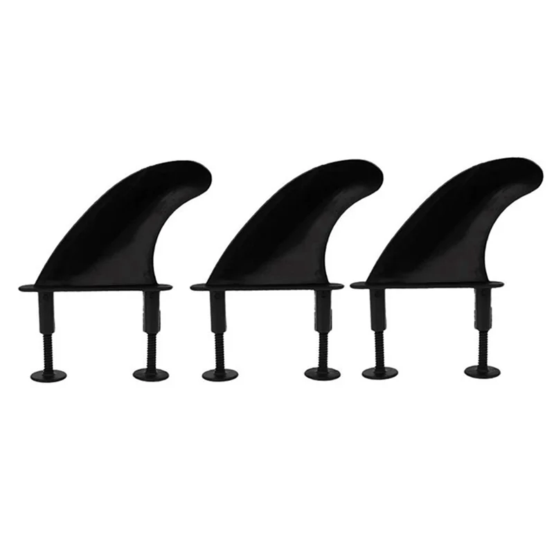 

6Pcs Soft Top Surfboard Fins Sets For Softboard Paddle Board Surf Boards Accessories-B60B