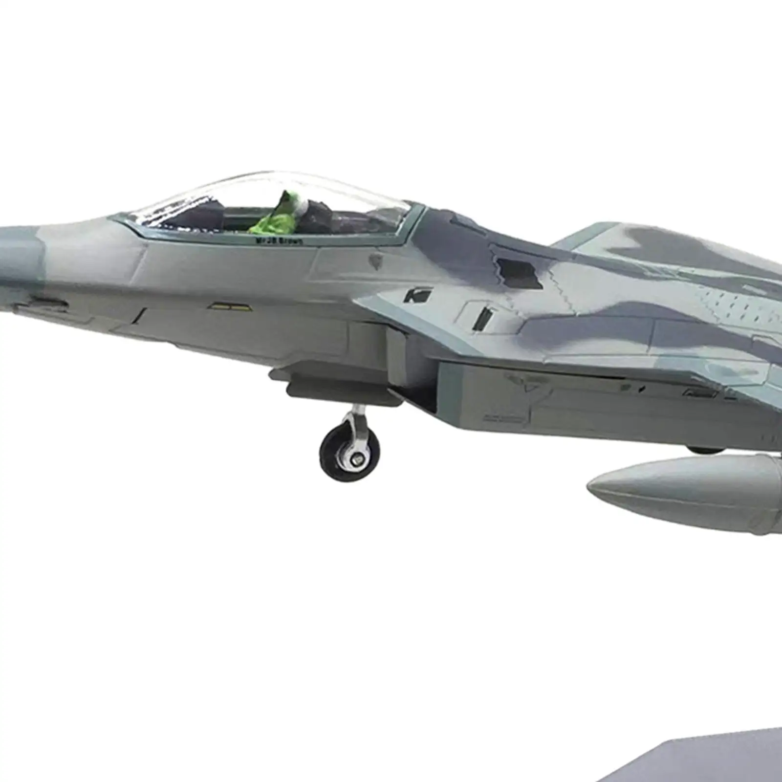 Diecast Alloy Fighter 1/100 USA F22 Samolot do sypialni, kawiarni i salonu