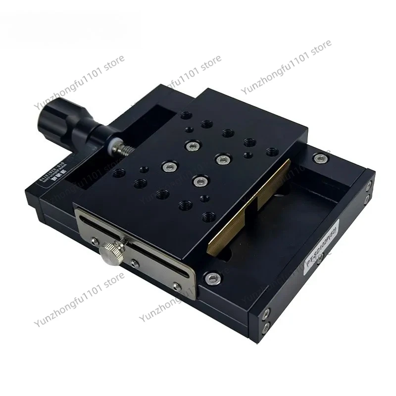 PT-SD102P Manual Translation Stage 50mm/100mm X-axis Slide Stage Precision Worktable