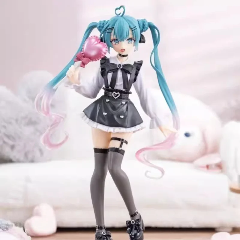 In Voorraad Anime Figuur Hatsune MikuFashion Subclture Miku Action Figure Kerstcadeau PVC Collection Model Kawaii Meisje Pop Speelgoed