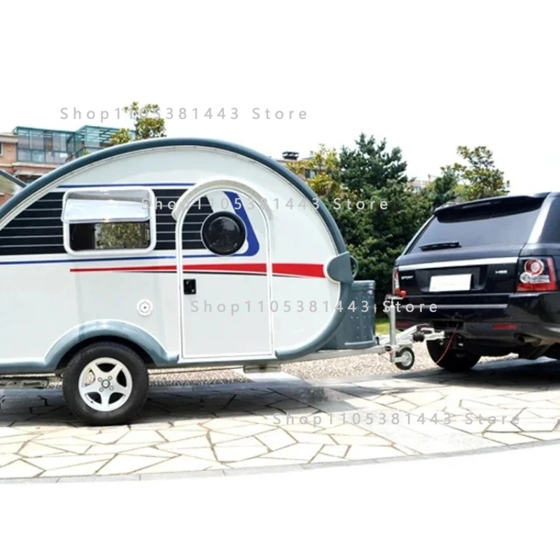 RV Camping Trailer Outing Go on Road Trip Touring Car Hard Top RV for Customization, Please Consult Customer Service