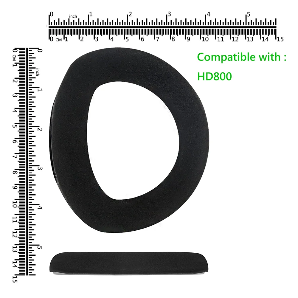 استبدال متجمد وسادات الأذن بطانة للأذن يغطي الكؤوس يفشل إصلاح أجزاء ل Sennheiser HD 800 HD800 HD800s على سماعات أذن