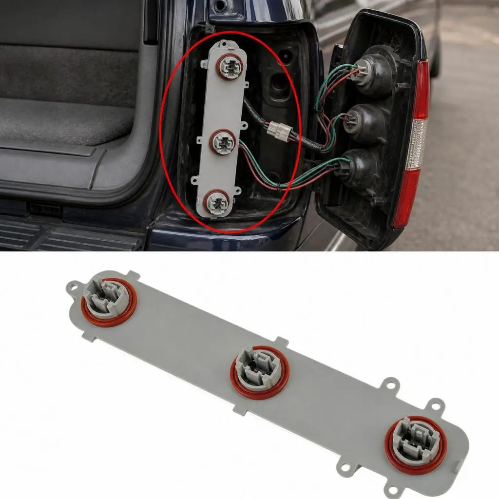 Automotive Lighting Accessory Tail Light Circuit Board Long Lasting PP for Chevrolet Direct Fit Replaces 16532713 923 009