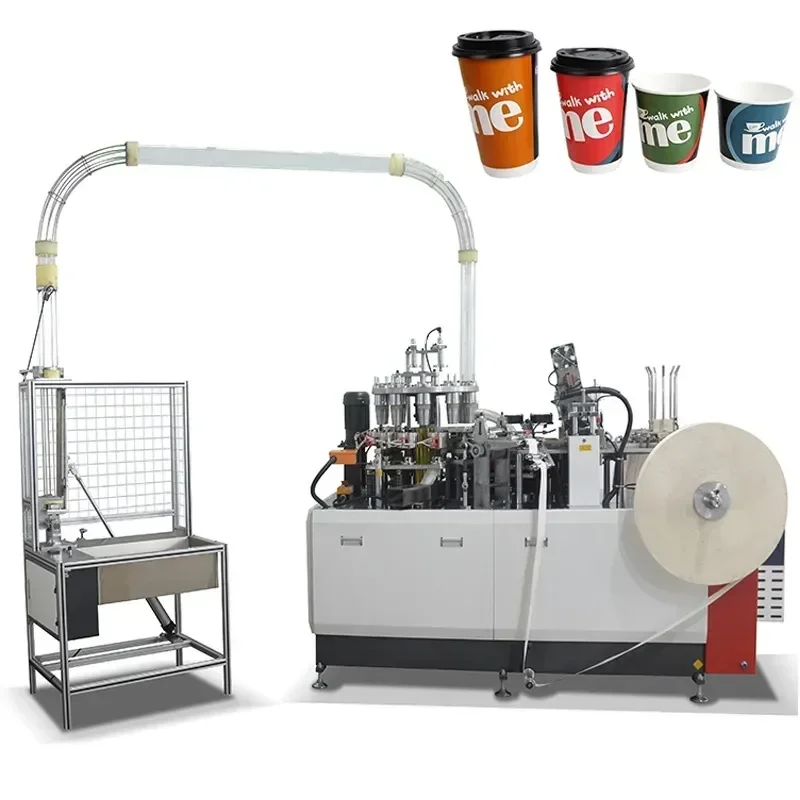 Fully Automatic Disposable Paper Product Manufacturing Machines List Coffee Paper Cup Making Machine for Carton Paper Cups