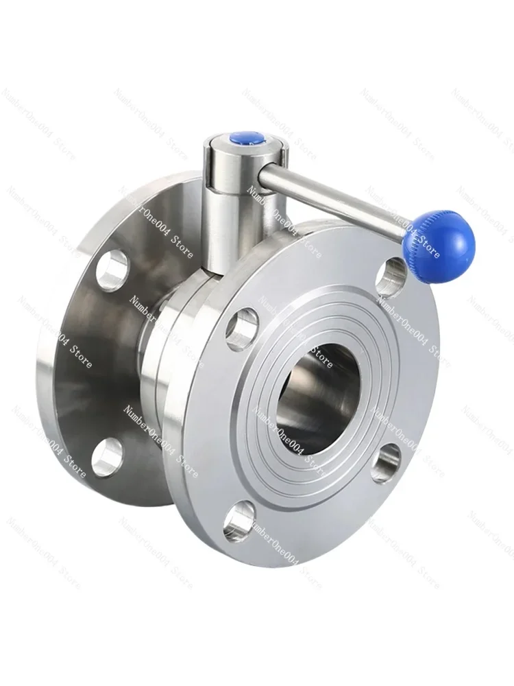 Suitable for 304 sanitary valve stainless steel D41X manual duckbill turbine valve DN50 new