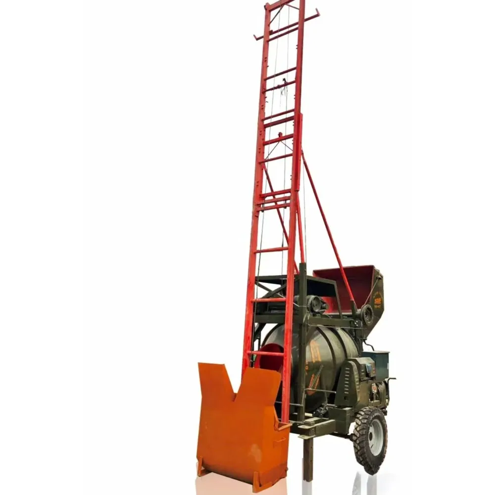 Factory Supply Diesel Electric Concrete Mixer Machine Single Phase Motor Self Loading Cement Mixer Sino Mini Dumper Wholesale