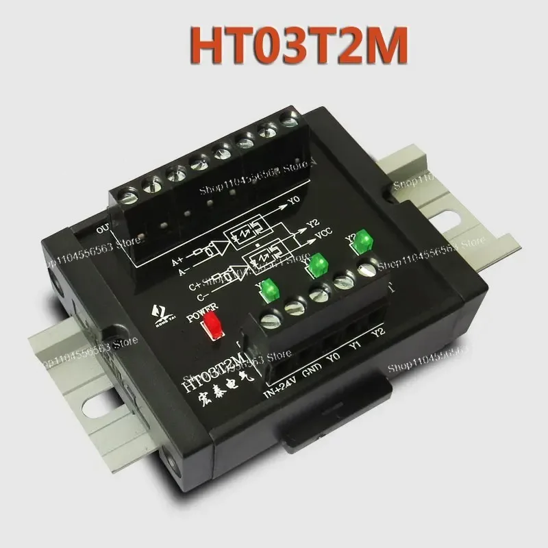 2/4 Channel Signal Converter NPN PNP HTL TTL to Differential 2MHz PLC Output to Drive Servo Module