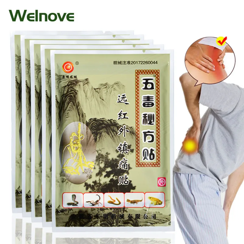 8/24/40Pcs Waist Pain Relief Medical Plaster Traditional Chinese Medicines Venom Muscle Capsicum Joint Neck Back Patch Body Care