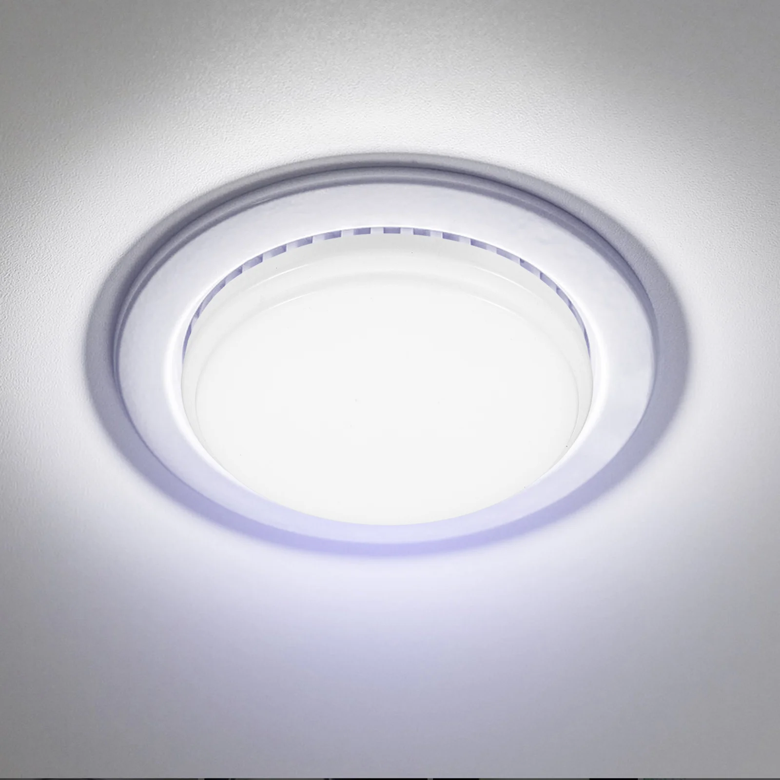 

Plastic Round Lampshade Clip on Ceiling Light Cover Replacement Modern Lamp Shade Suitable for Bedroom Kitchen Bathroom Living