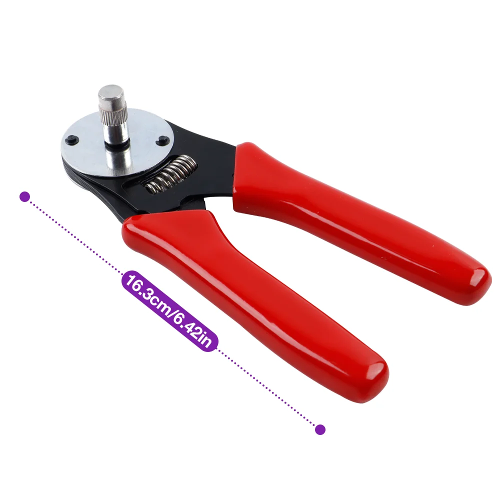 20-16 AWG Closed Barrel Crimper, Deutsch Crimping Pliers,  4 Way Indent Crimping Pliers, Professional Terminal Crimping Tool