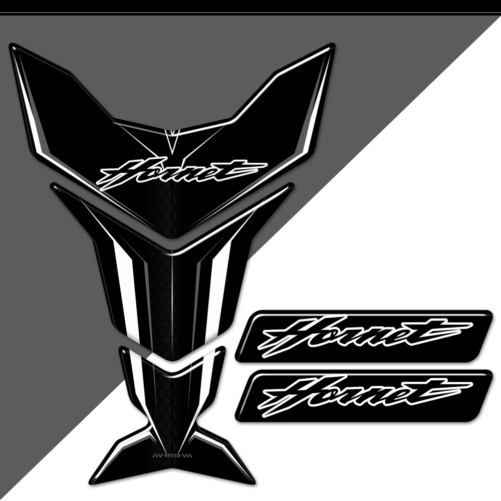 For Honda Hornet CB600F CB250F CB250 CB1000R 160R 250 600 900 Tank Pad Protector Decal Stickers Emblem Badge Logo 