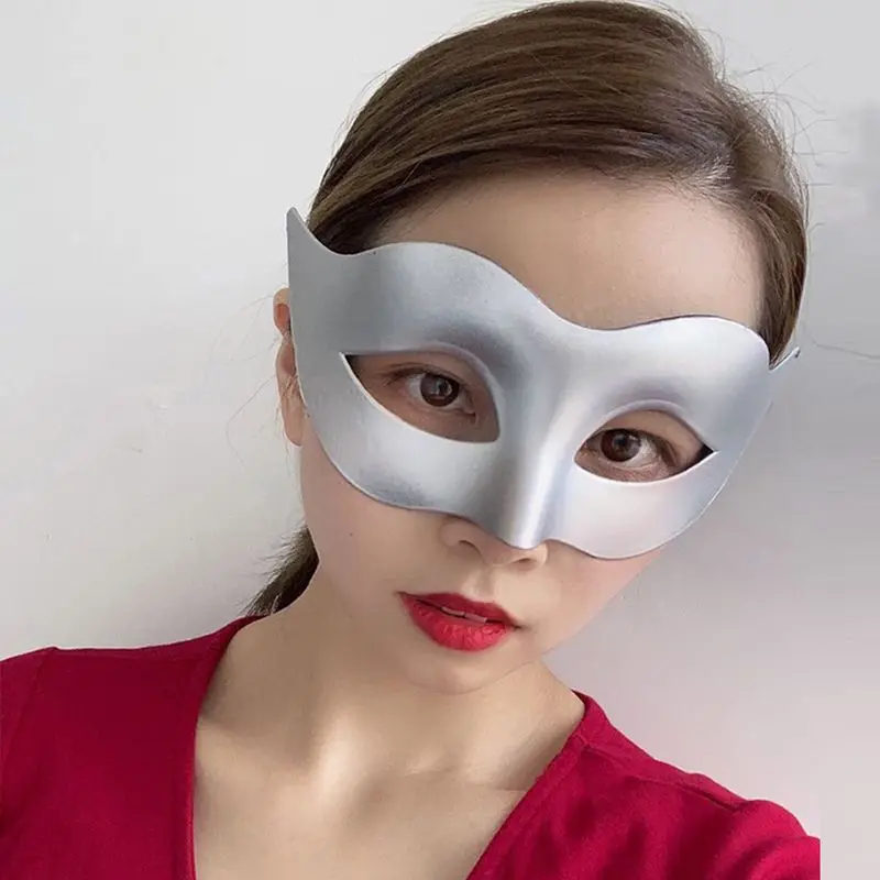 7 Farbe Prinzessin Kunststoff halbes Gesicht Maskerade Masken Nachtclub Party Show Halloween Weihnachts tanz dekorieren Bühnenshow Großhandel