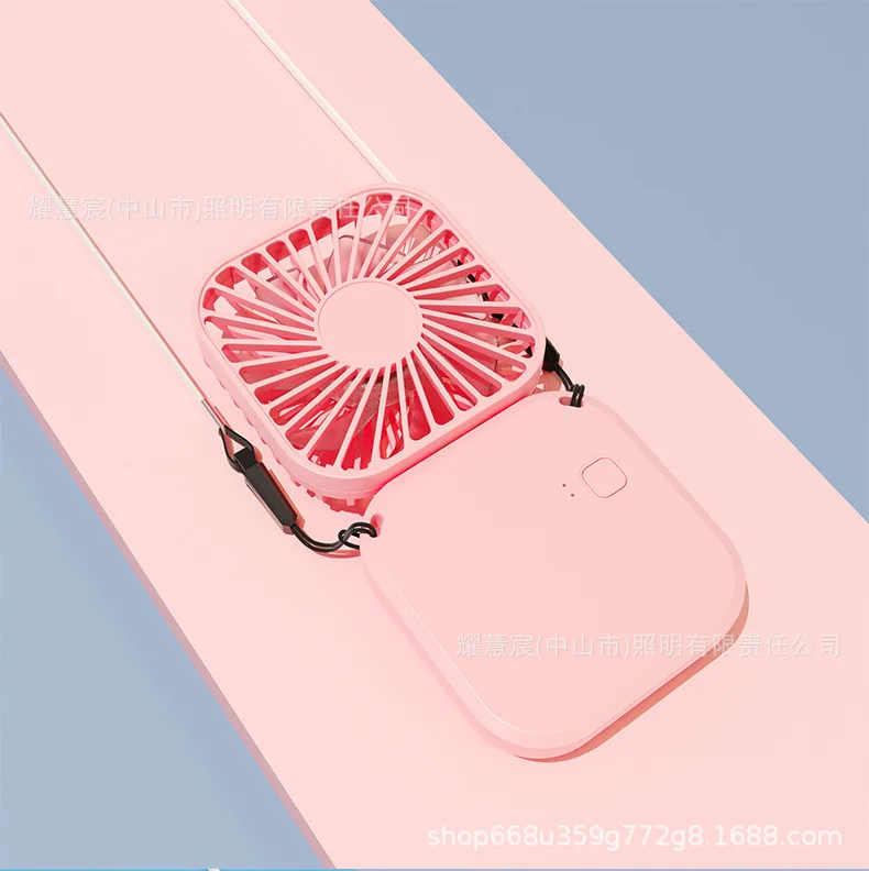 2026 New Portable Neck Fan, 800mAh Rechargeable Foldable Fan, Quiet 3 Speed Personal Cooling for Summer