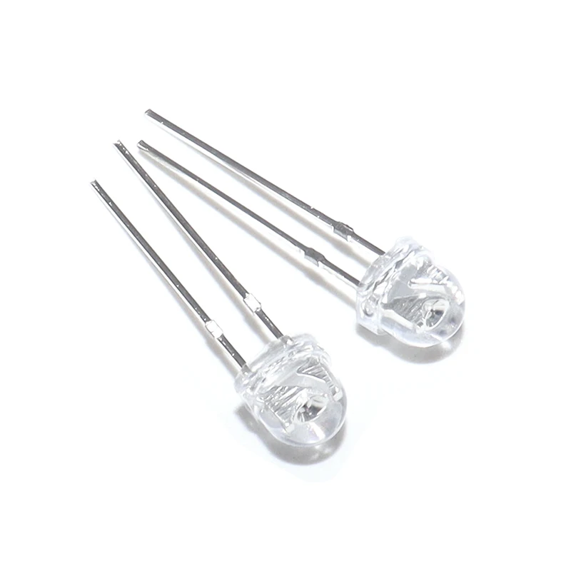 5mm Light Emitting Diodes for DIY Electronic F5 Super Bright Straw Hat LED Blue Green Red Yellow White LED Diode
