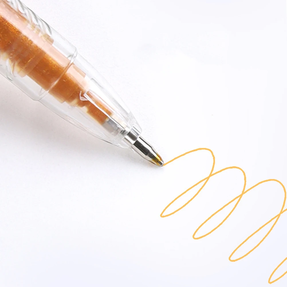1 set 1 Set Copying Pen Refills Glitter Gel Ink Replacement For Buddhist Scriptures Portable Neutral Pen Refills Writing
