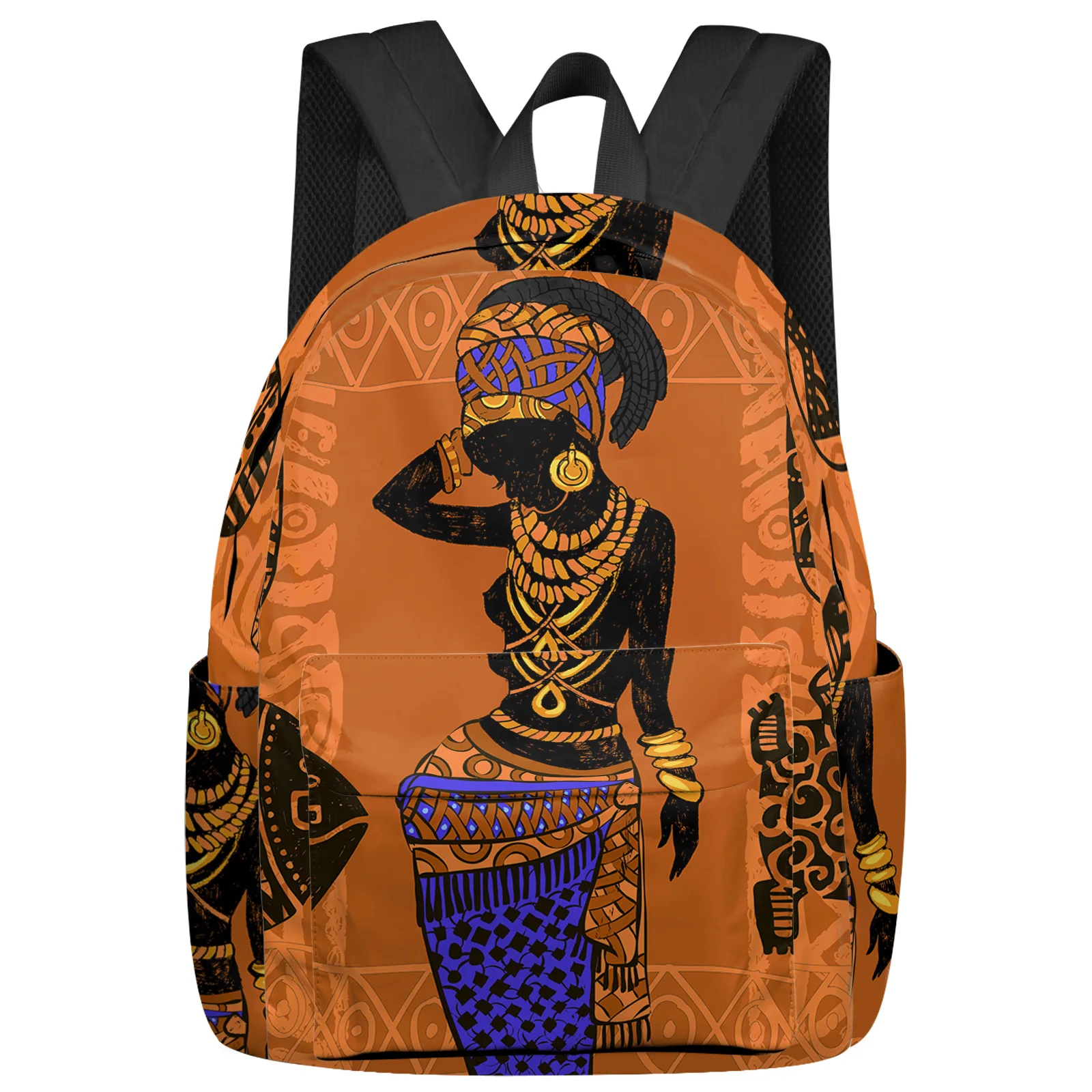 

Ethnic Fish Indian Woman Tortoise Fashion Women Backpack Girl Travel Book Bags Laptop Backpacks Travel Rucksack Schoolbag