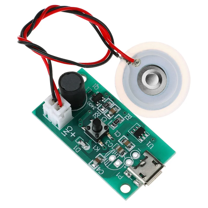 DC 5V USB ultrasonic spray humidifier atomizer drive module mini humidifier DIY package Type-c USB interface with atomizer