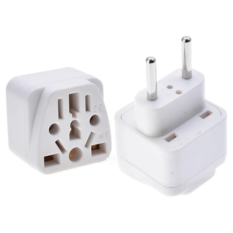 EU Regulation 4.0mm two round pin plug conversion multi-function socket panel for EU countries CE certification