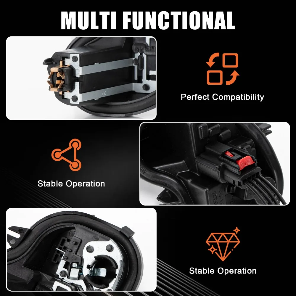Driver Rear Left Right Light Bulb Holder for Vauxhall Astra K 2015-2023 39001578 39001577 Driver Tail Light Bulb Holder Plug