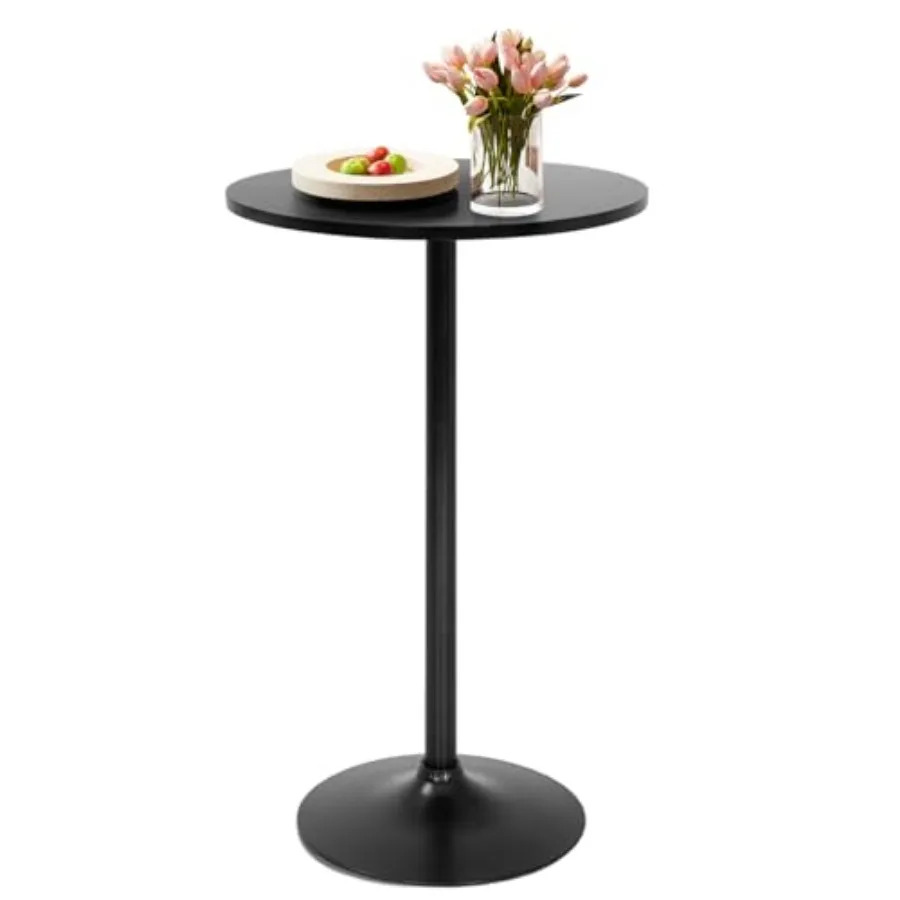 

Bistro Pub Table 40 Inch Height Cocktail Table Round Bistro Bar Table for Home, Kitchen Dining and Restaurant