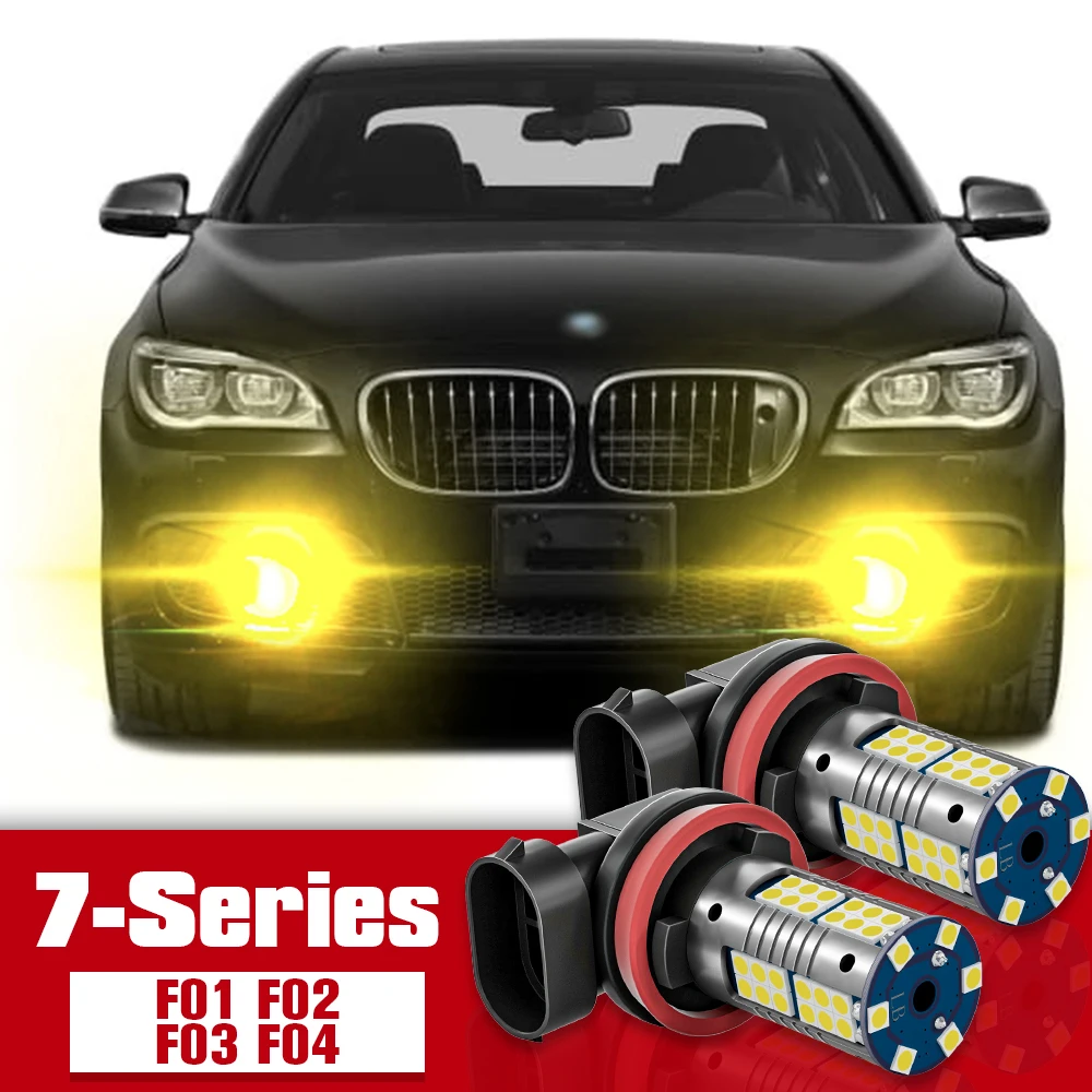 

2pcs LED Accessories Front Fog Light Bulb Lamp For BMW 7 Series F01 F02 F03 F04 2008 2009 2010 2011 2012 2013 2014 2015