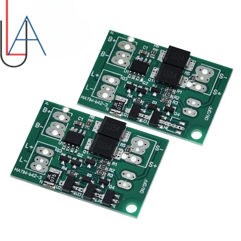 Automatic Solar Panel Battery Charger Board Night Light LED Courtyard Garden Lamp Control Switch Delay Relay Module Power-on/off