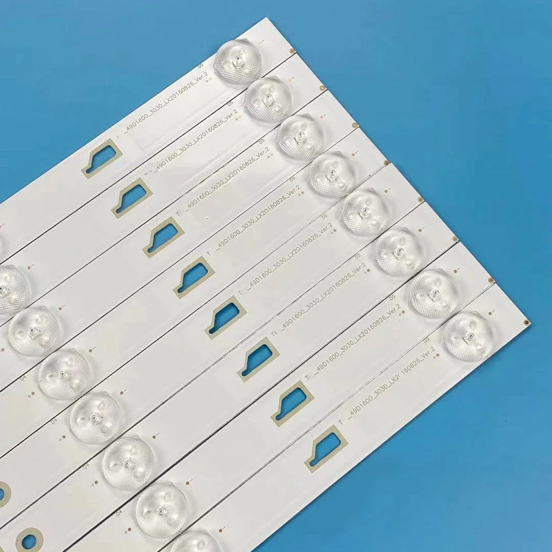 LED strip for TCL 49D1600 ODM 49_D1600 8*5 3030C LX20160826 49L510U18 49E301 49U3600C CRH-AT493030080569QREV1.0