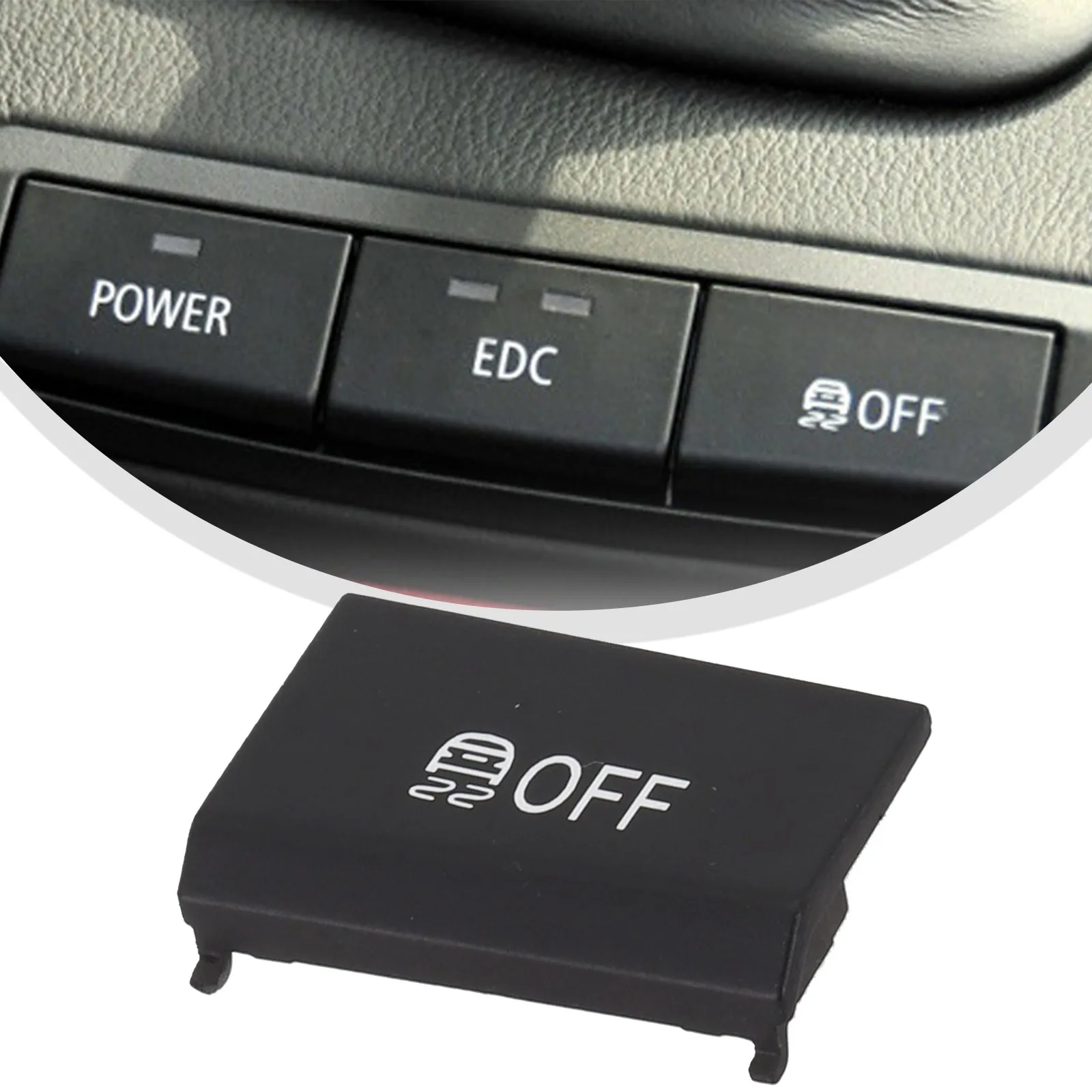 Premium Material Center Console Switch Button Cap OFF Suitable for Various For BMW Models including For M3 61317841136