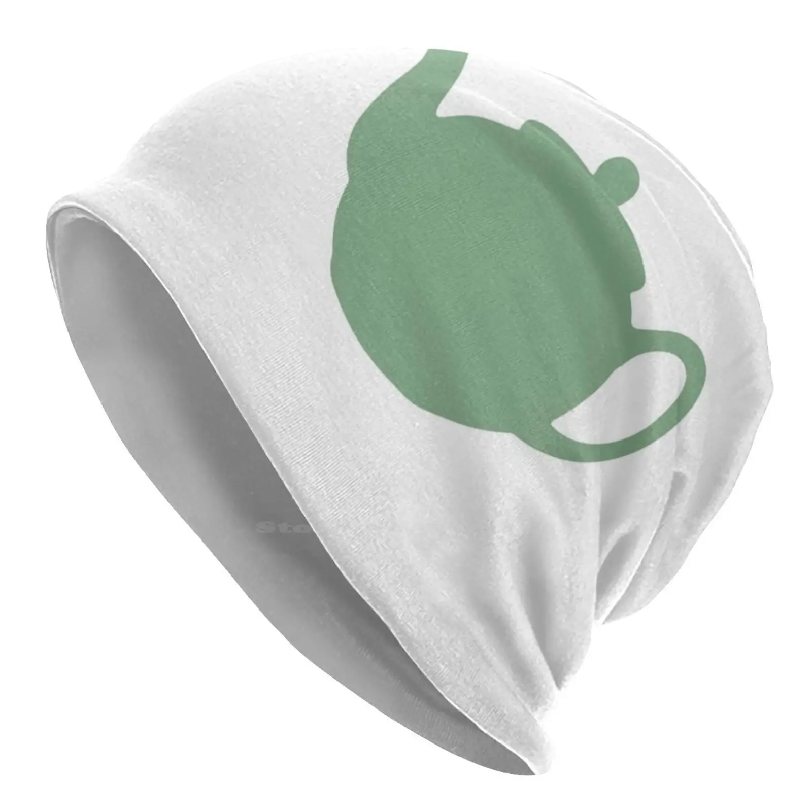 The Office , Jim's Green Tea Pot To Pam-Just The Kettle Knitted Hat Warm Beanie Outdoor Caps Tea Kettle The Office Tea Pot