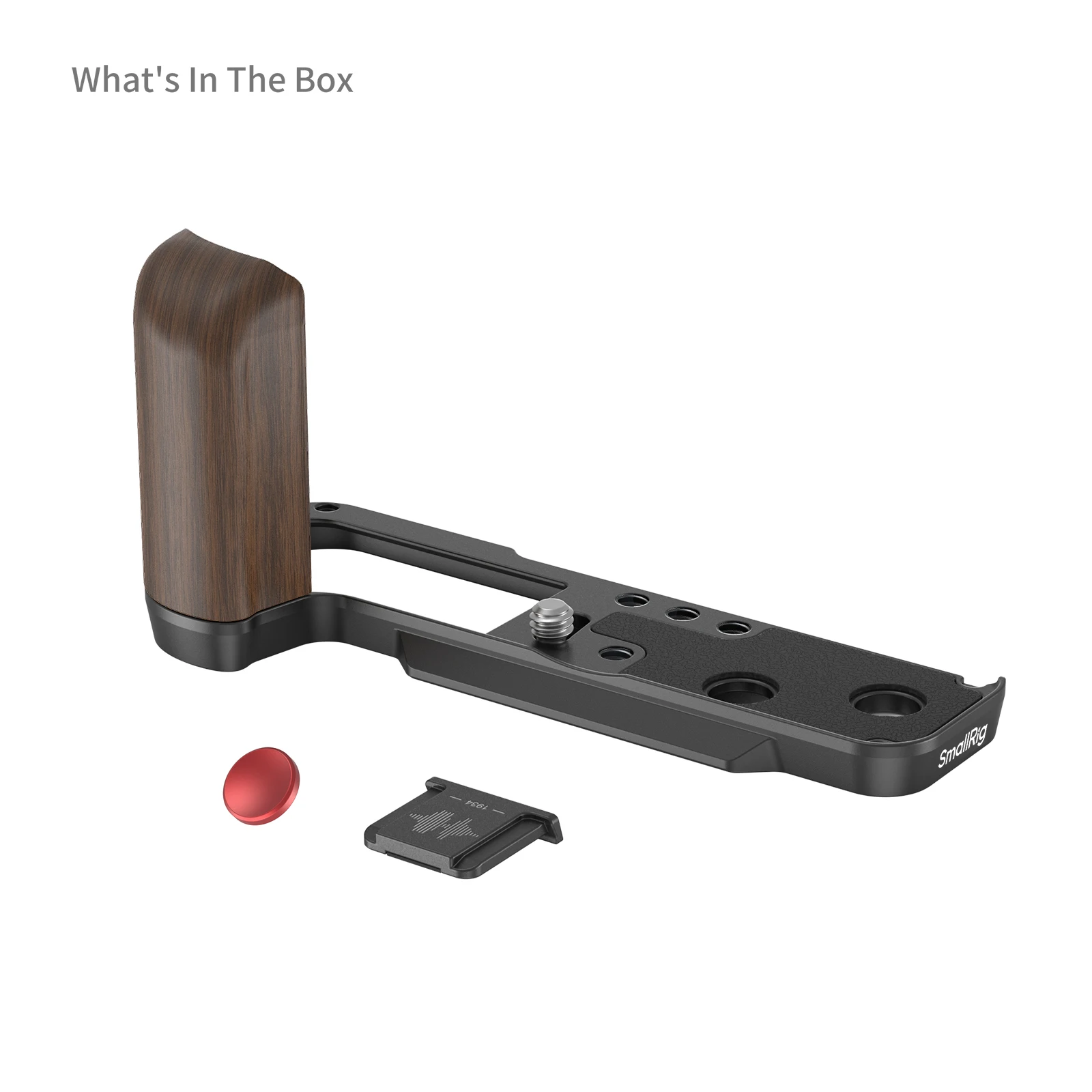 SmallRig X100VI / X100V handgreep Houten L-vormige handgreep voor FUJIFILM X100VI / X100V camera, met sluiterknop en flitsschoenafdekking