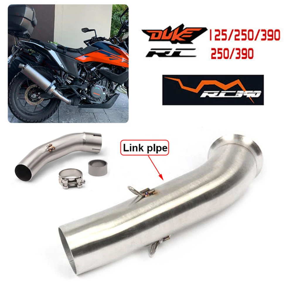 Modificación de Motocicleta, Sección Central Aplicable para KTM RC250 RC390 ADV390 ADV250 RC ADV 250 390, Silenciador de Escape