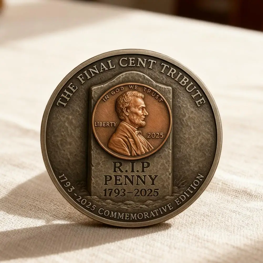 American Souvenir The Last Tribute Token Souvenir Coin Collector-Grade Final Tribute Coin 116 Year Legacy Coins Collector Gift