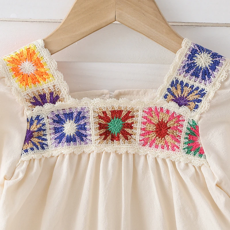 2025 New Autumn 0-24M Children Clothes Newborn Baby Girls Bodysuits Long Sleeved Cotton Embroidery Infant Baby Girls Jumpsuit