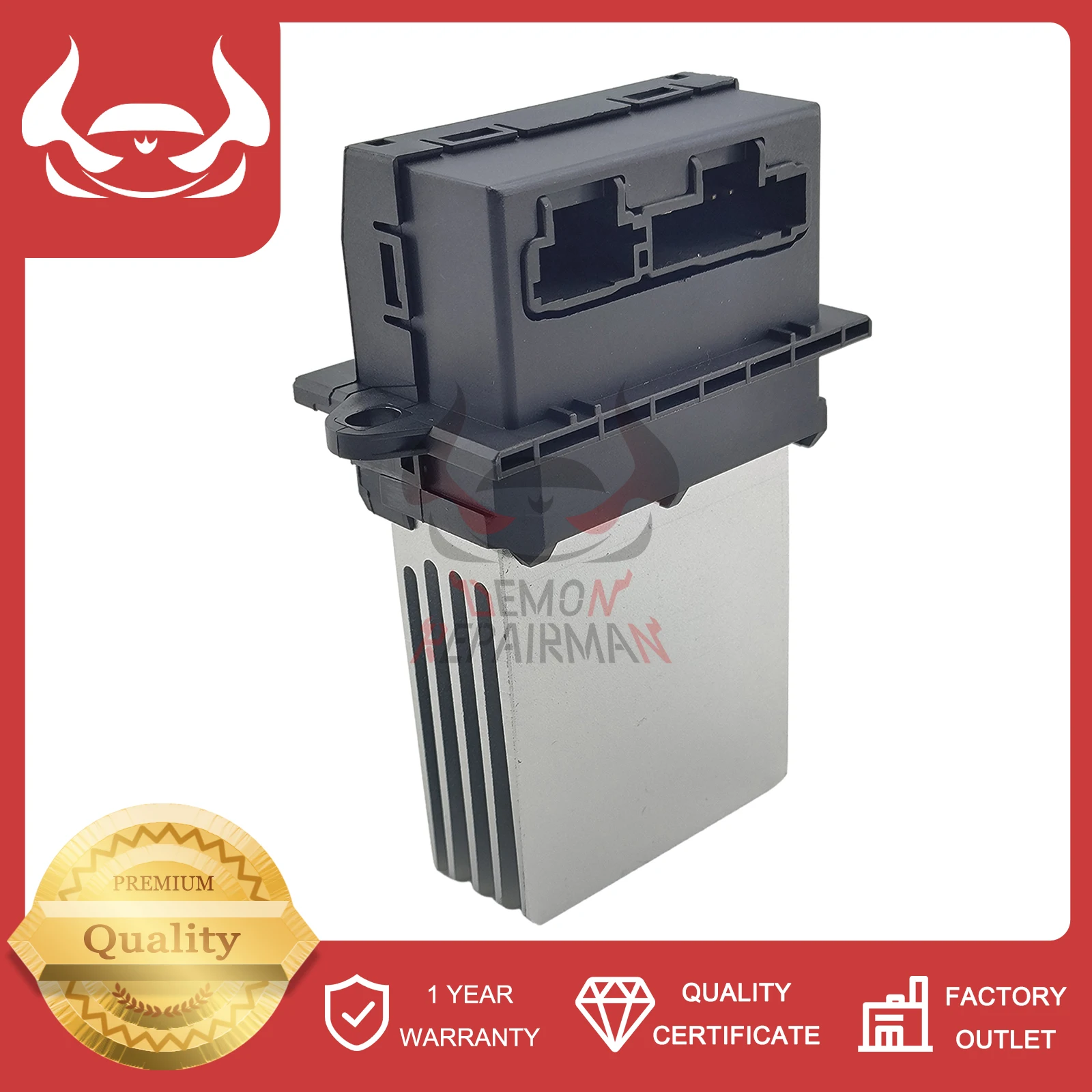 Blower Motor Resistor 6441L1 Compatible With Peugeot 207 406 Citroen C3 C5 Renault Scenic Megane Fix Heater Fan Speed