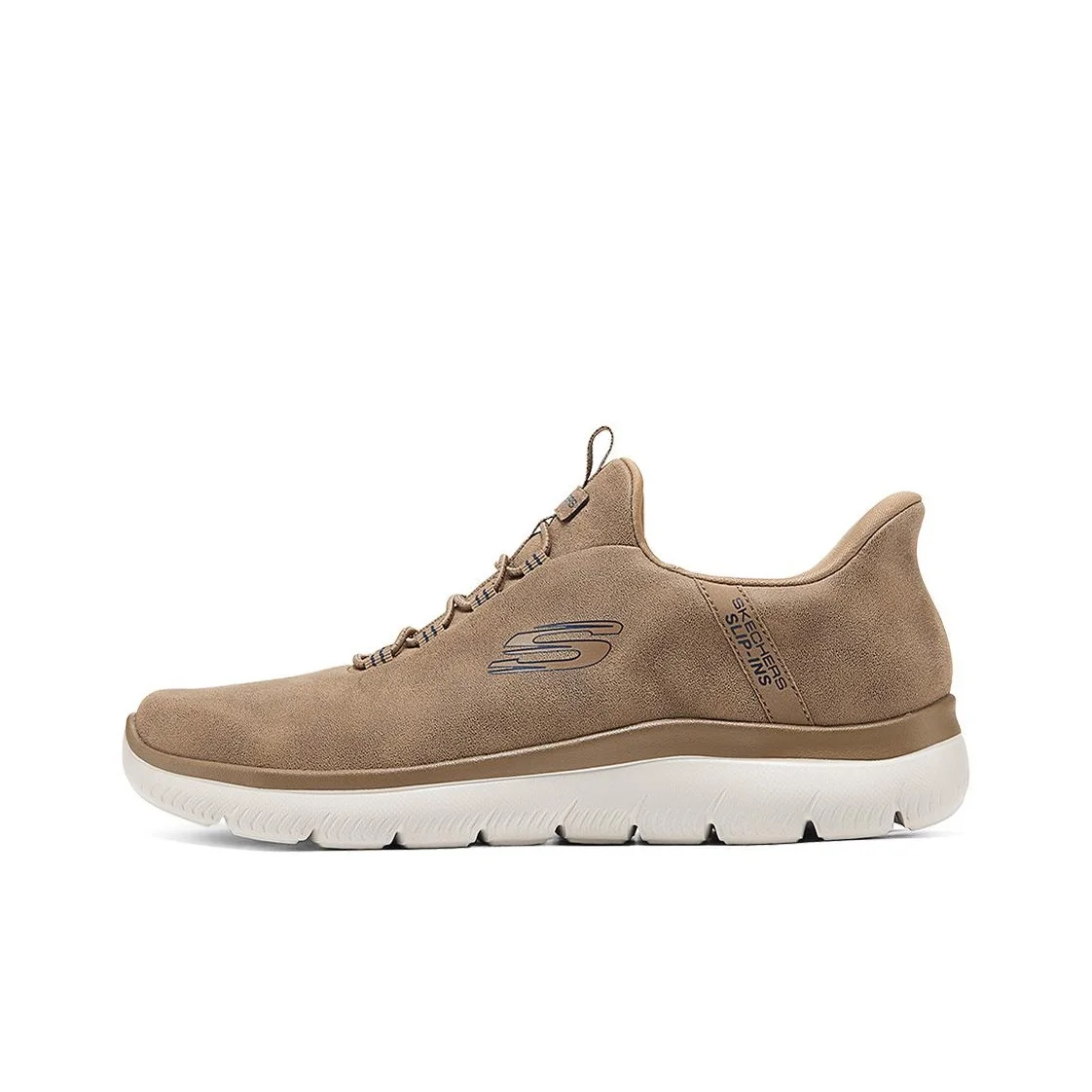 Skechers Slip ins Low top Casual Shoes Men's Brown 232940-WSK