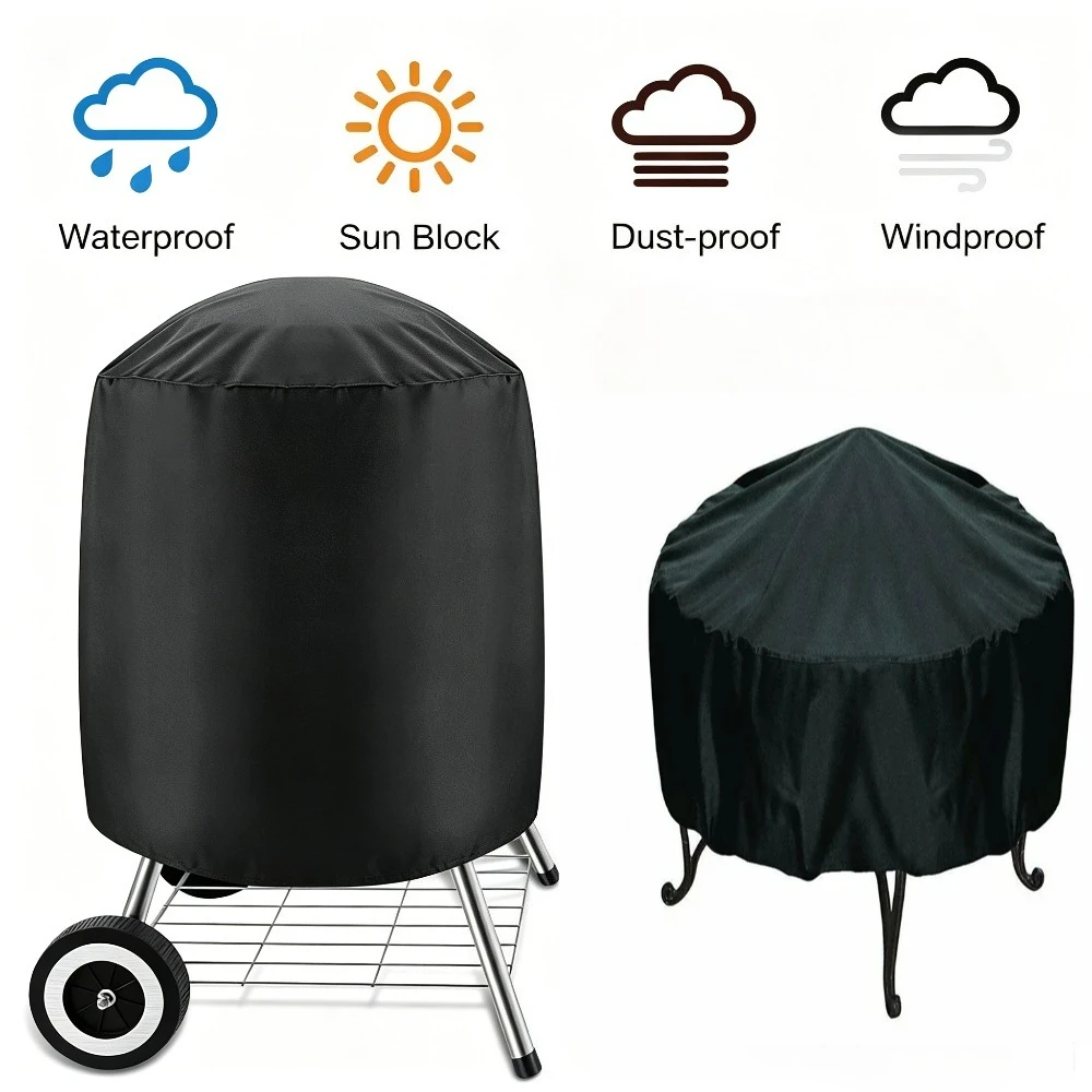 Wasserdichte Kuppel-Grillabdeckung für Weber Holzkohlegrill & Char-Broil …