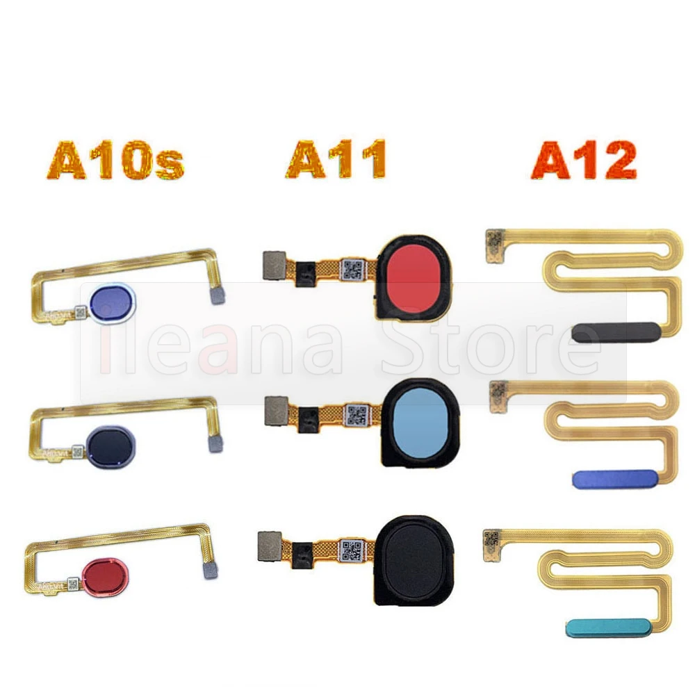 

For Samsung Galaxy A10S A11 A12 A107F A107 A115F A115 A125F A125 Aiinant Home Button Touch ID Fingerprint Sensor Flex Cable