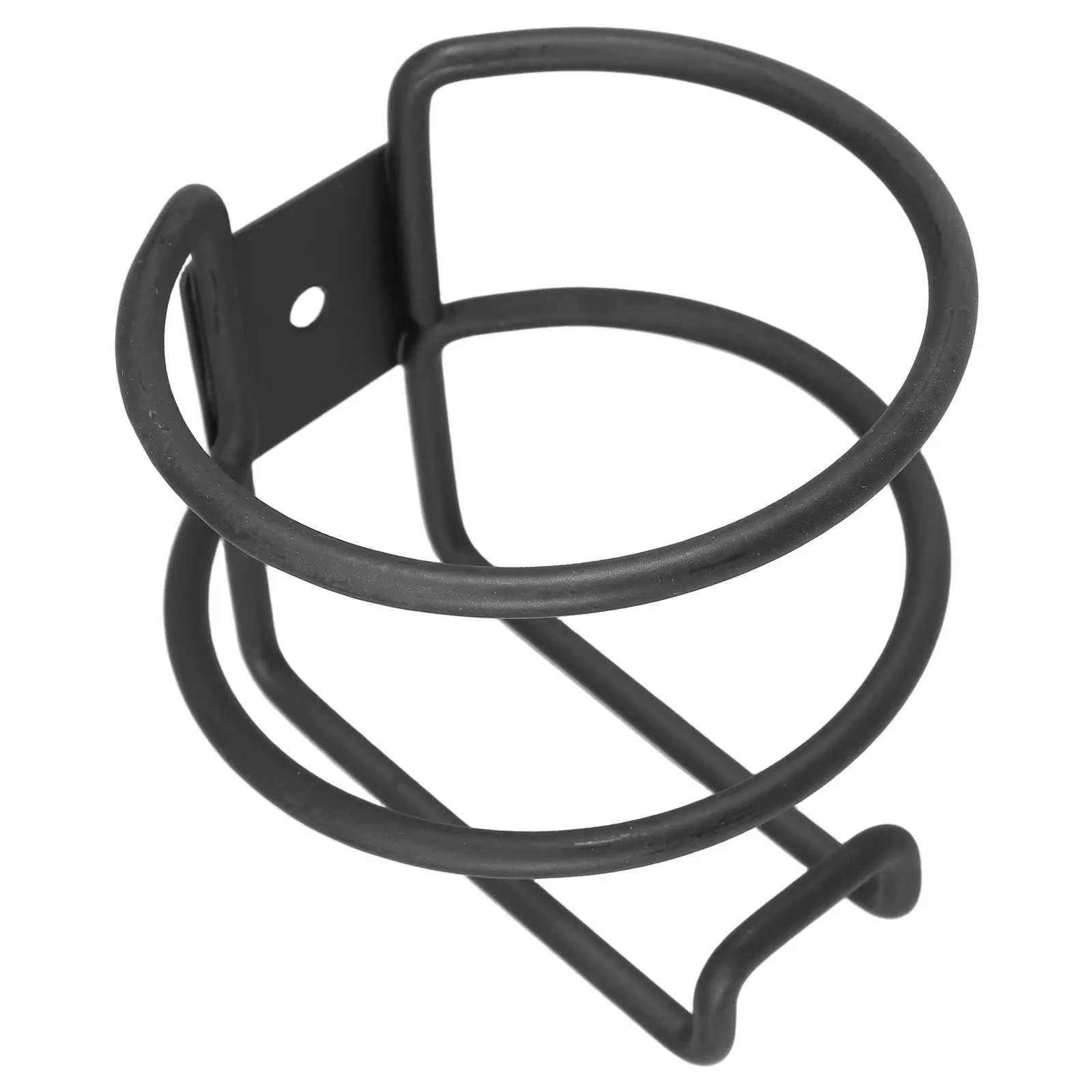

Side Mount Black Iron Metal Boat Cup Holder for Car Door Truck Marine Use Beverage Holder for Water Bottles Mugs Automotive