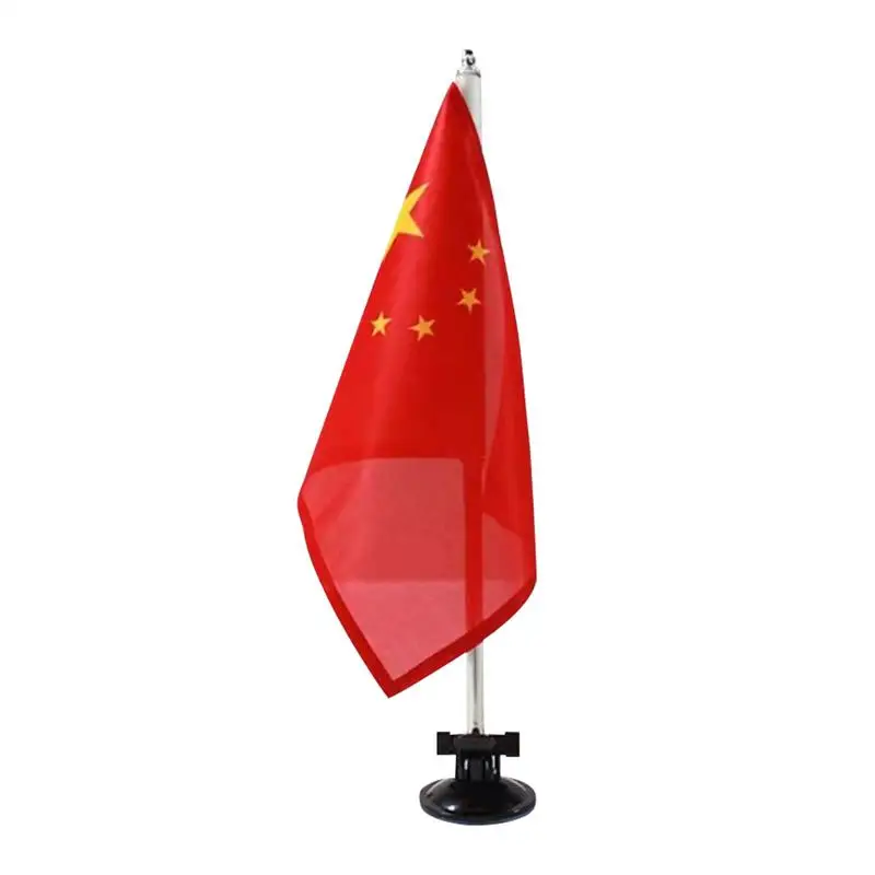 Suction Cup Flag Pole Mount Vehicle Flagpole Bracket Flag Pole Bracket for Car SUV House Truck Flagpole Display Holder Flag Pole