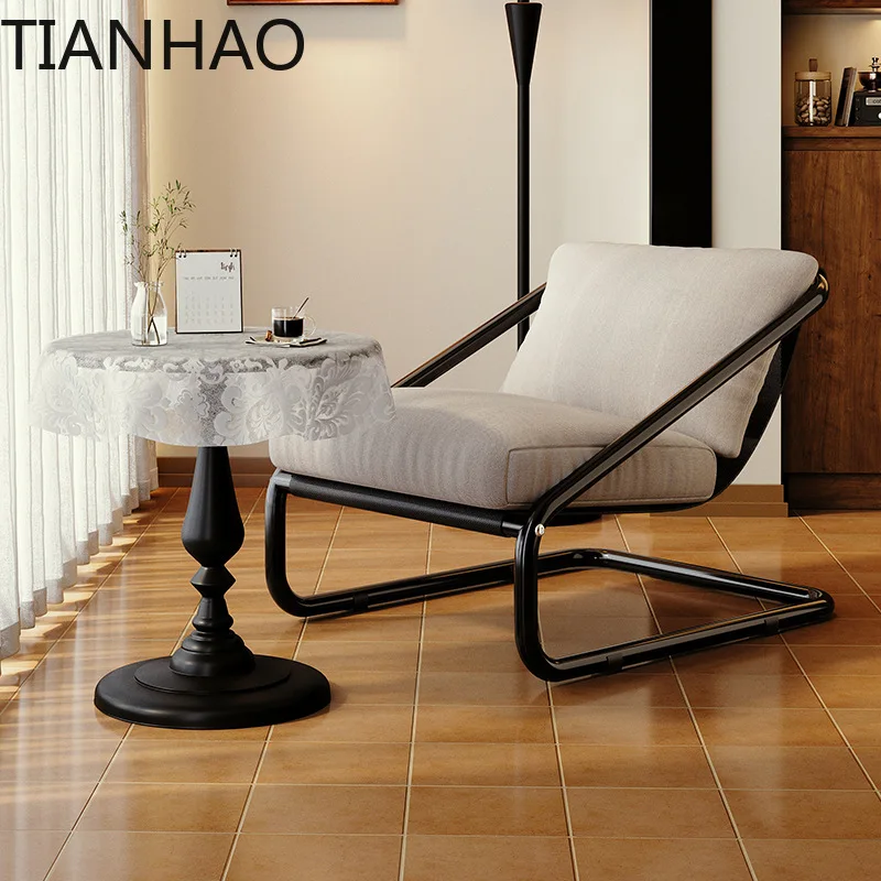 Lazy Sofa RockingHome Lazy  Can Lie in The Living Room Single Leisure Adult Sofa Chair Cotton Linen