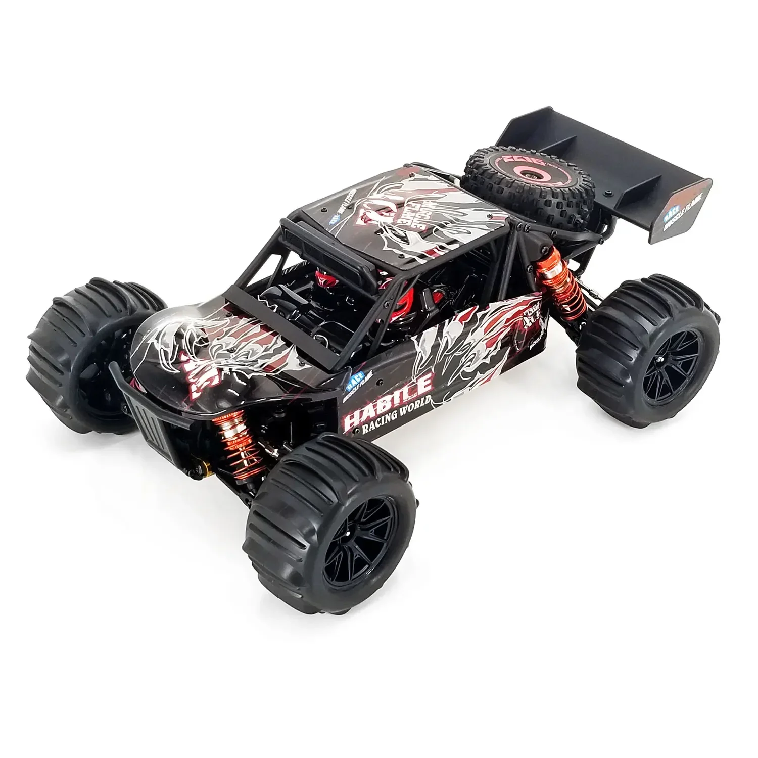 Pneus de sable de neige, roue pour Wltoys 144001 124018 124016 124017 144010 124019 1/14 1/16 1/18 RC, voiture tout-terrain 4 pièces