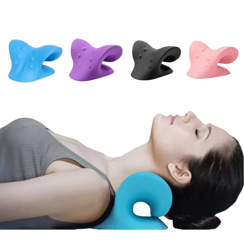 high-quality-neck-and-shoulder-relaxer-cervical-traction-device-pillow-for-muscle-relax-and-tmj-pain-relief