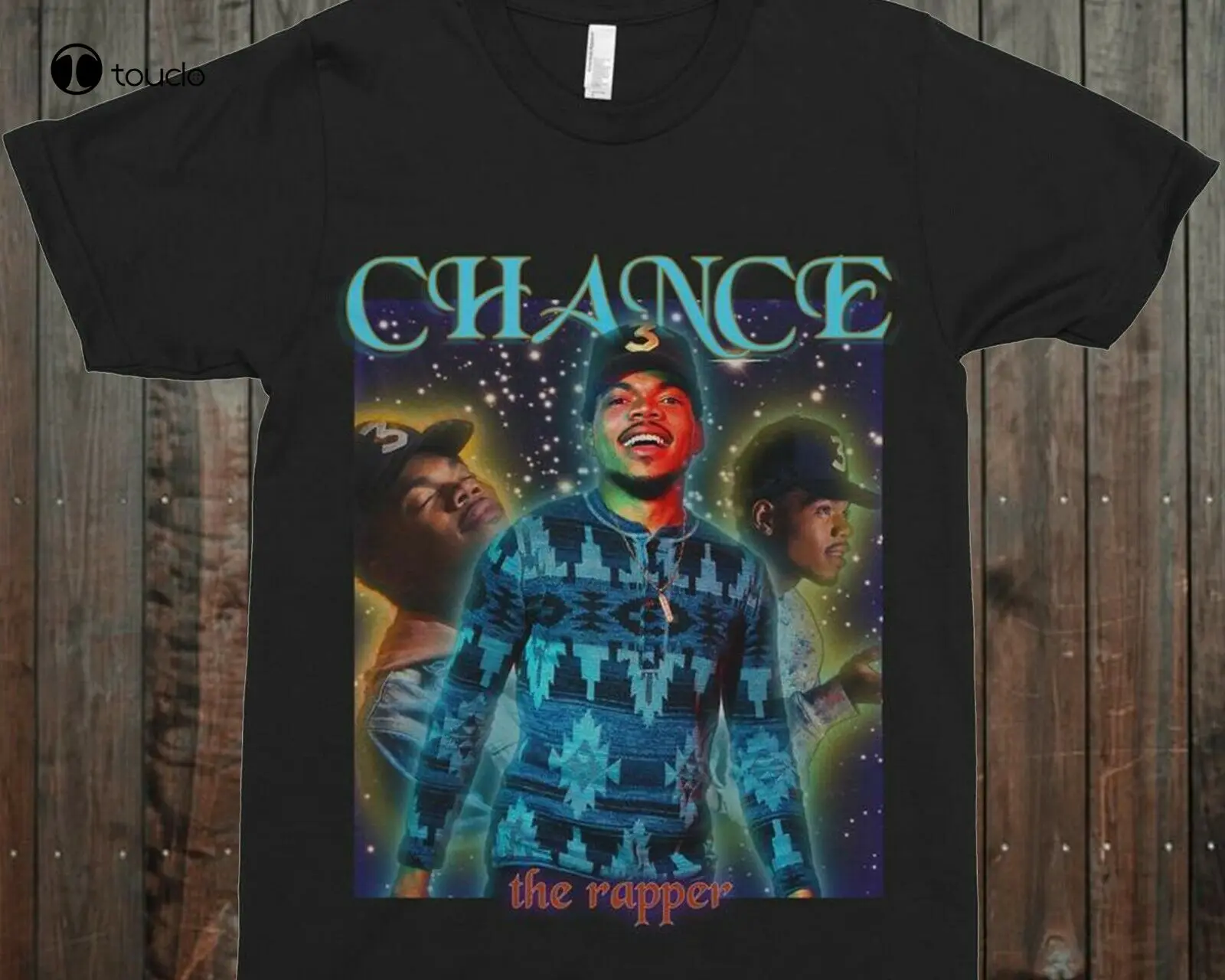 Chance The Rapper 90S Crewneck Vintage T-Shirt Tee Shirt Custom aldult Teen unisex digital printing Tee shirt fashion funny new