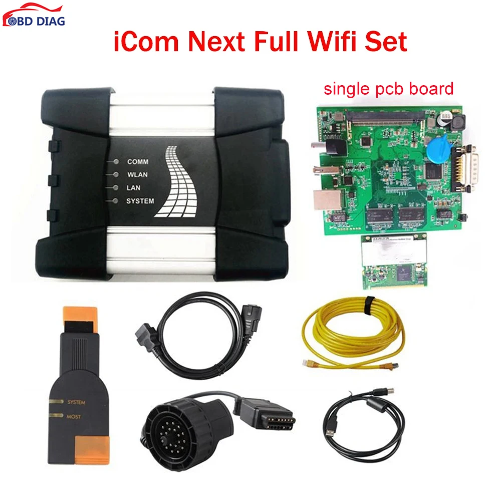 

2023.09V ICOM NEXT WIFI ICOM A3 For BMW For Mini Cooper Car Diagnostic & Programming Tool with Newest Software HDD/SSD