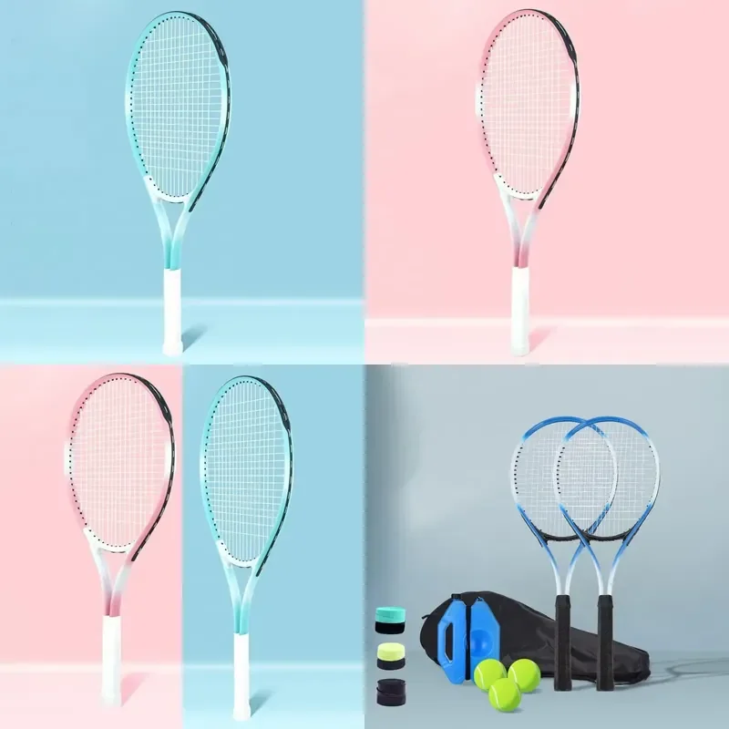 Colorful Plastic Beach Tennis Racket Set Parent Child Interactive Outdoor Sports Toy for Kids and Adults Fun Game Equipment