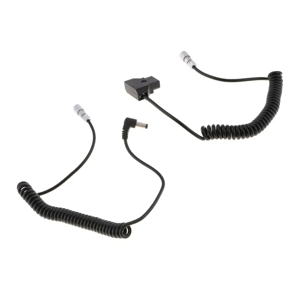 

Кабель питания постоянного тока, спиральный, 5.5x2.5 мм D-tap на Weipu 2 Pin для комплекта для съемки видео BMPCC 4K